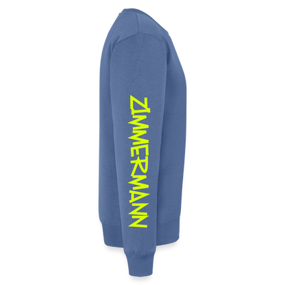 Unisex Premium Pullover "Zimmermann" neongelb Männer Premium Pullover