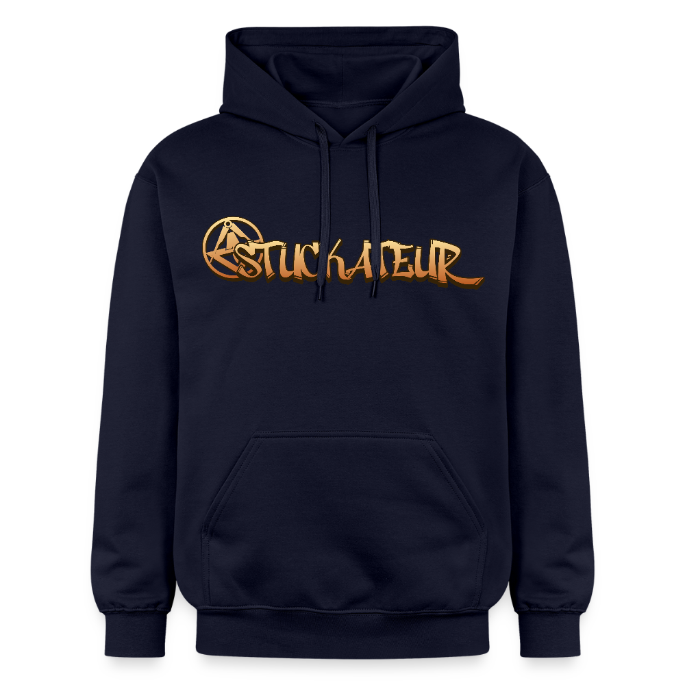 Gildan Unisex Softstyle® "Stuckateur" Navy Gildan Unisex Softstyle® Midweight Hoodie