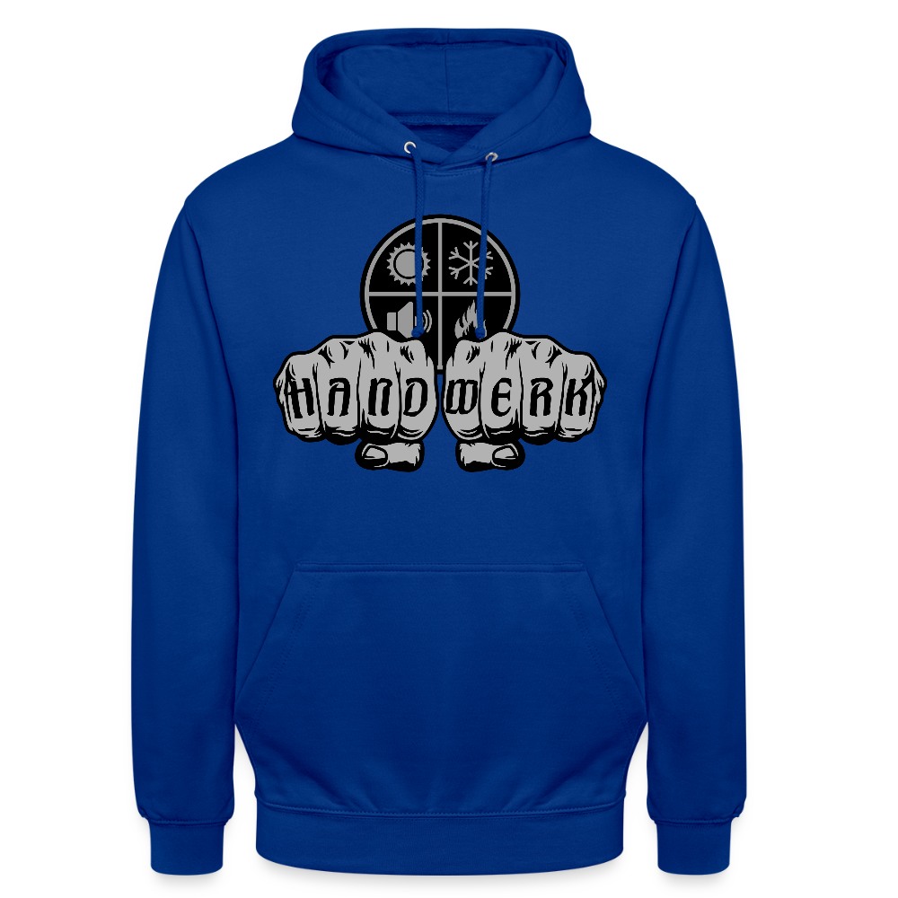 Unisex Hoodie"Isolierer" Royalblau Unisex Hoodie