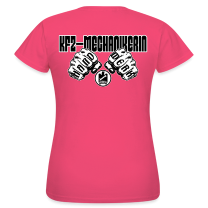 Frauen T-Shirt "KFZ-Mechanikerin" (beidseitig bedruckt) Azalea Frauen T-Shirt