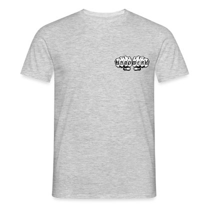 Unisex T-Shirt "Metzger" - Grau meliert