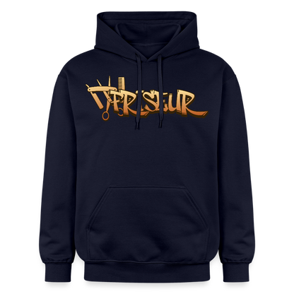 Gildan Unisex Softstyle® "Friseur" Navy Gildan Unisex Softstyle® Midweight Hoodie