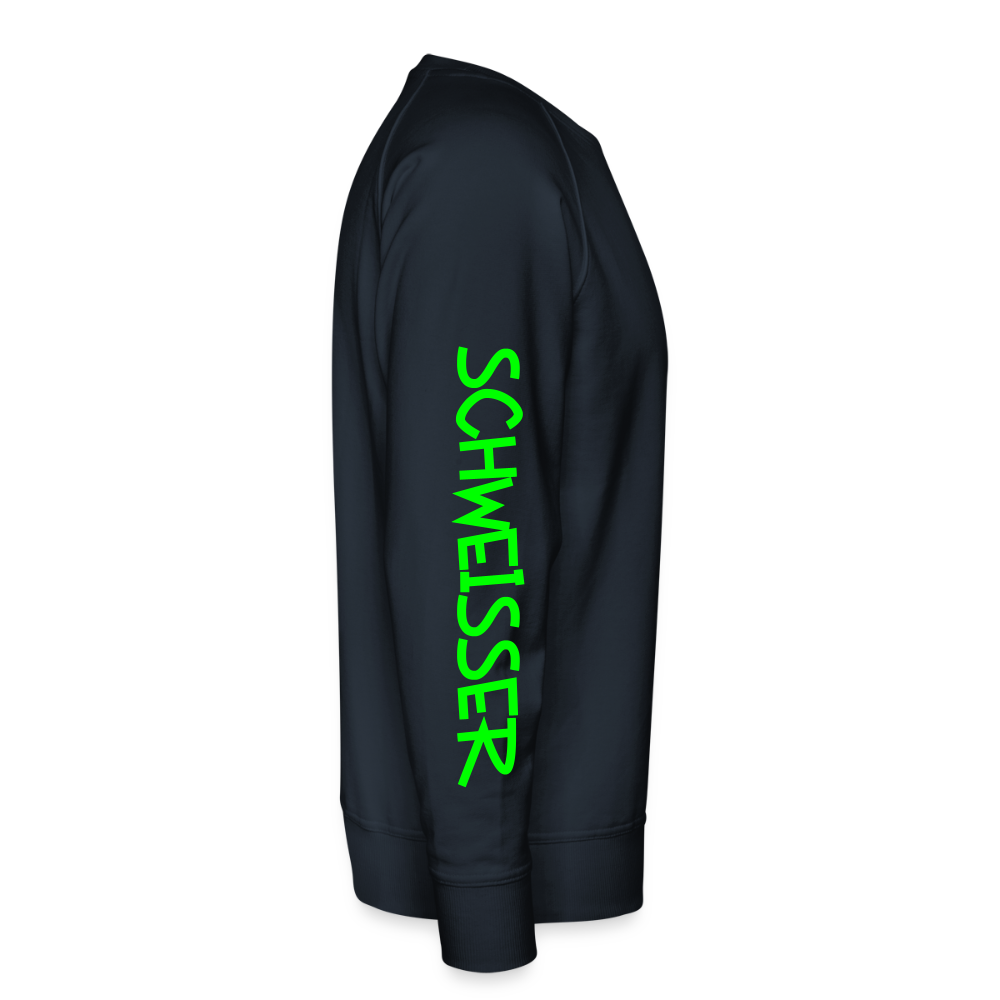 Unisex Premium Pullover "Schweisser" neongrün Männer Premium Pullover