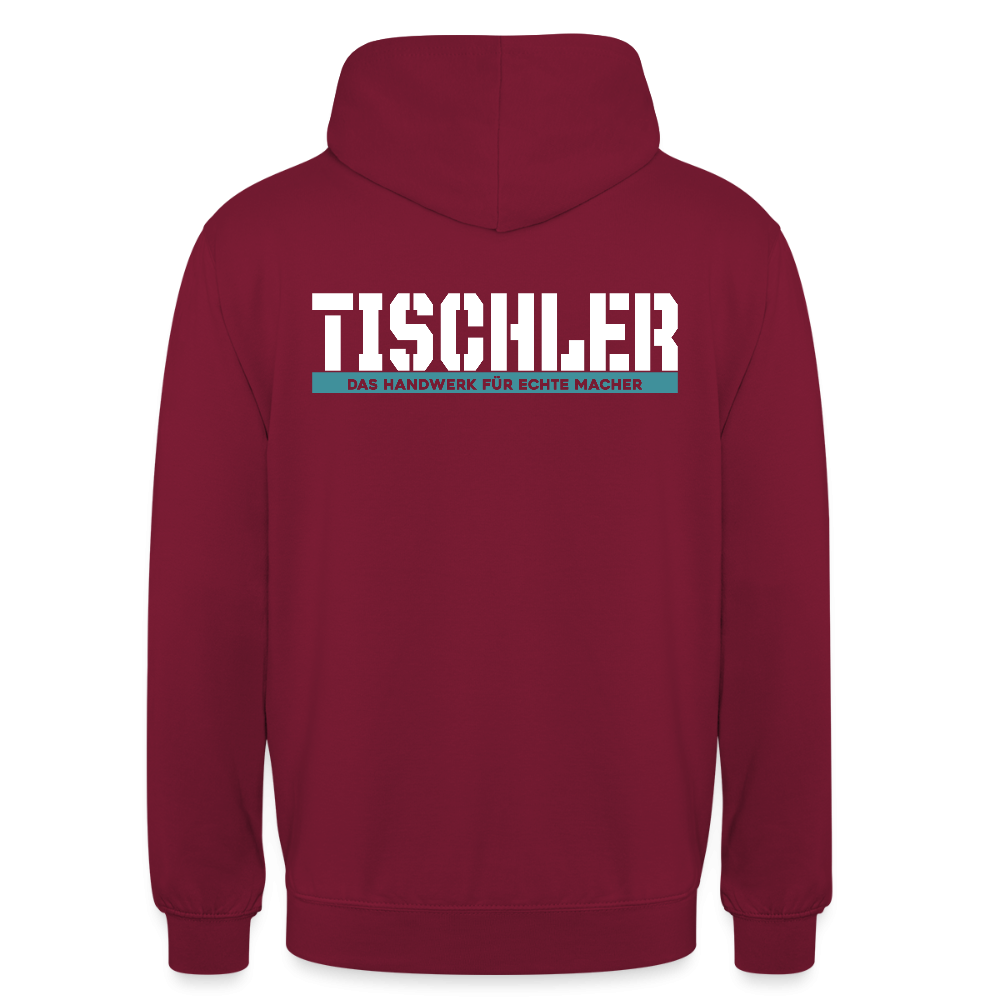 Unisex Hoodie HW-300 | MACHER "Tischler" Bordeaux Unisex Hoodie {{ color }}