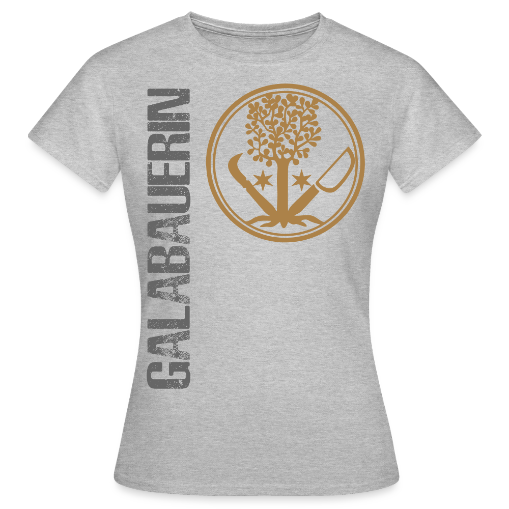 Frauen T-Shirt "GaLaBauer" Grau meliert Frauen T-Shirt
