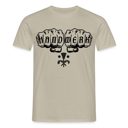 Unisex T-Shirt "Schornsteingfeger" Sandbeige Männer T-Shirt