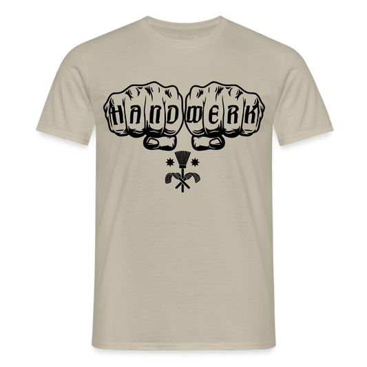 Unisex T-Shirt "Schornsteingfeger" - Sandbeige