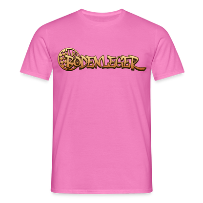 Unisex T-Shirt "Bodenleger" Pink Männer T-Shirt