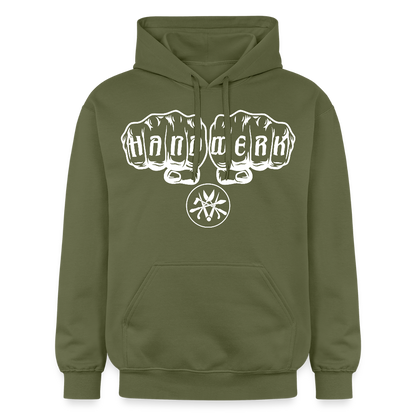 Gildan Unisex Softstyle® "Spengler" Militärgrün Gildan Unisex Softstyle® Midweight Hoodie