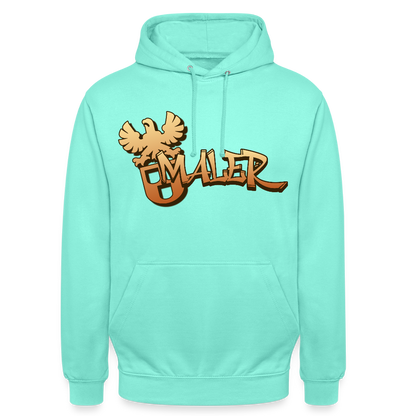 Unisex Hoodie "Maler" Mint Unisex Hoodie