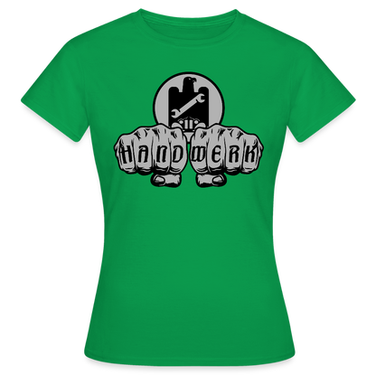 Frauen T-Shirt "KFZ-Mechaniker" Kelly Green Frauen T-Shirt