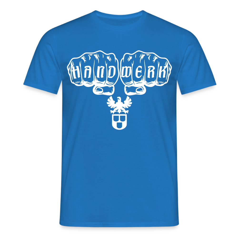 Unisex T-Shirt "Maler" Royalblau Männer T-Shirt