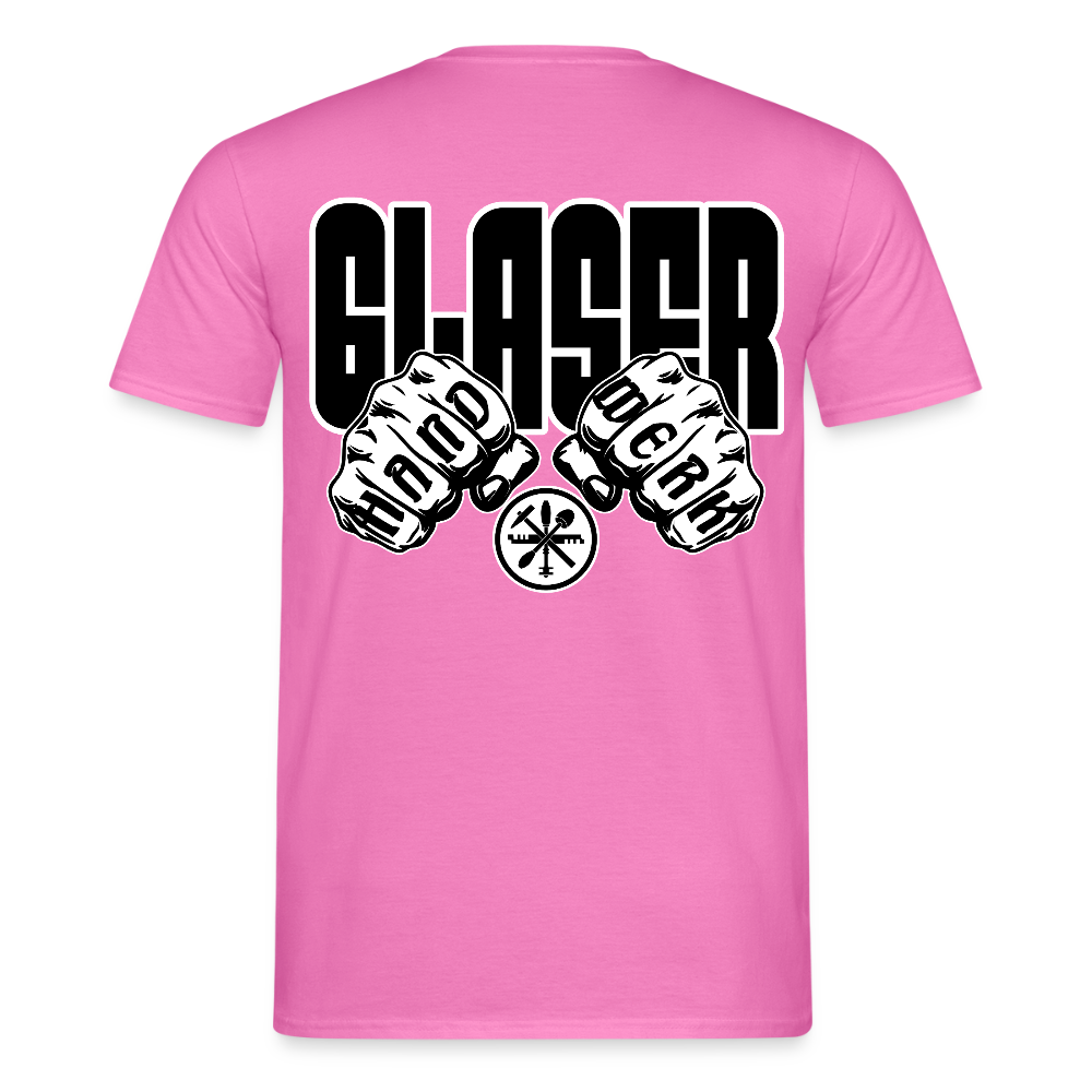 Unisex T-Shirt "Glaser" Pink Männer T-Shirt