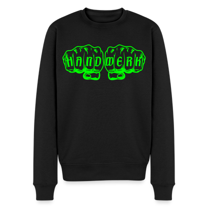 Unisex Premium Pullover "Schweisser" neongrün Männer Premium Pullover
