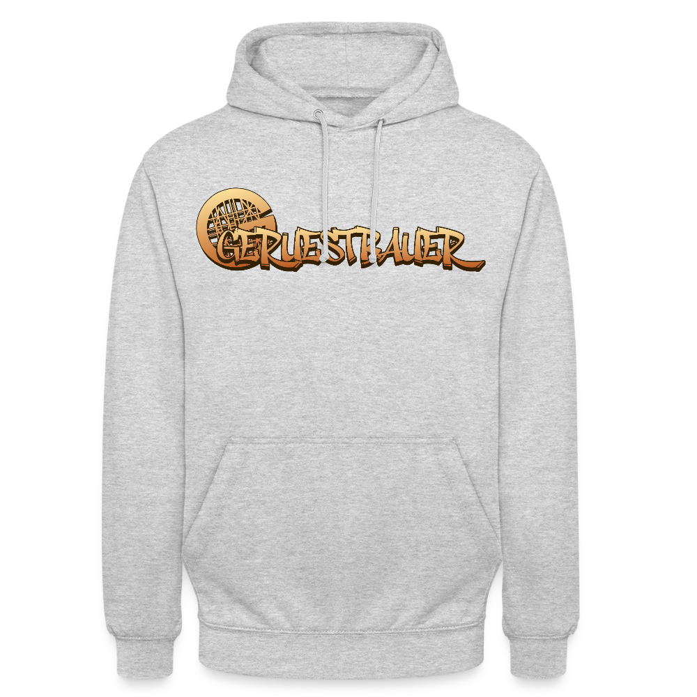 Unisex Hoodie "Gerüstbauer" Hellgrau meliert Unisex Hoodie
