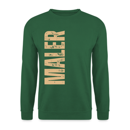 Unisex Pullover "Maler" Grün Unisex Pullover