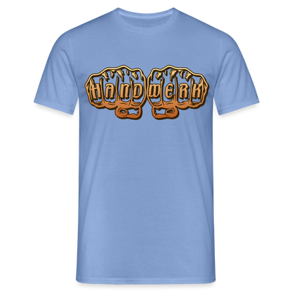 Unisex T-Shirt "Handwerk" carolina blue Männer T-Shirt