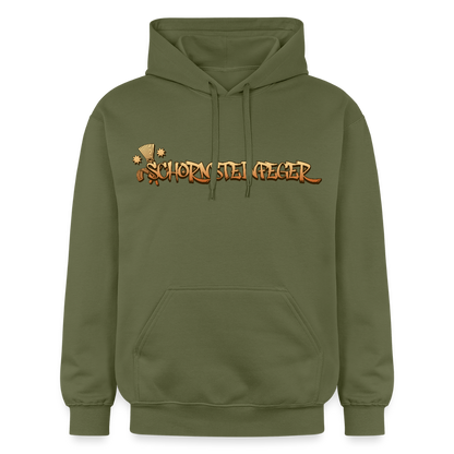 Gildan Unisex Softstyle® "Schornsteinfeger" Militärgrün Gildan Unisex Softstyle® Midweight Hoodie