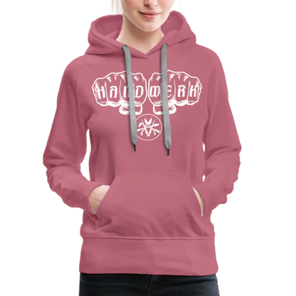 Frauen Premium Hoodie "Spengler" - Malve