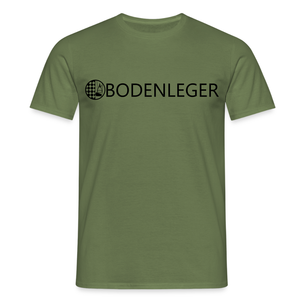 Unisex T-Shirt "Bodenleger" Militärgrün Männer T-Shirt