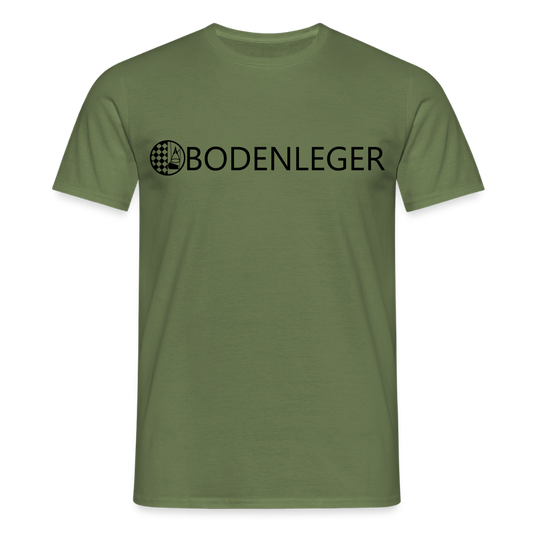 Unisex T-Shirt "Bodenleger" - Militärgrün