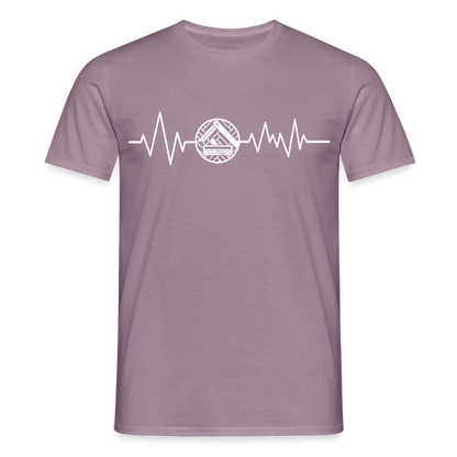 Unisex T-Shirt "Parkettleger" Lilagrau Männer T-Shirt