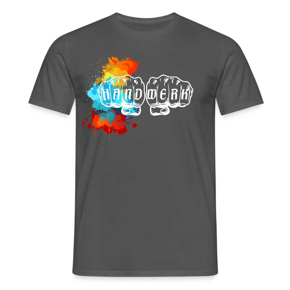 Unisex T-Shirt "Splash" Anthrazit Männer T-Shirt