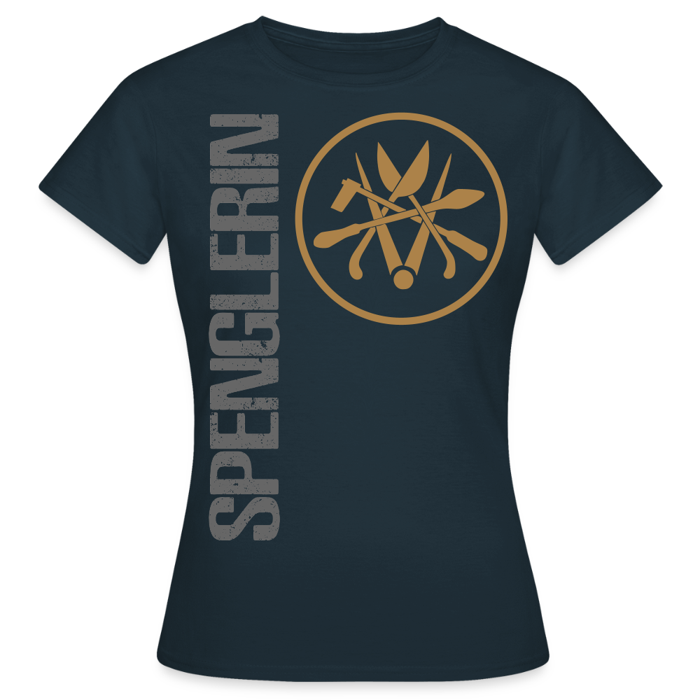 Frauen T-Shirt "Spenglerin" - Navy