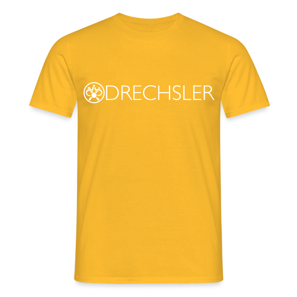 Unisex T-Shirt "Drechsler" Gelb Männer T-Shirt