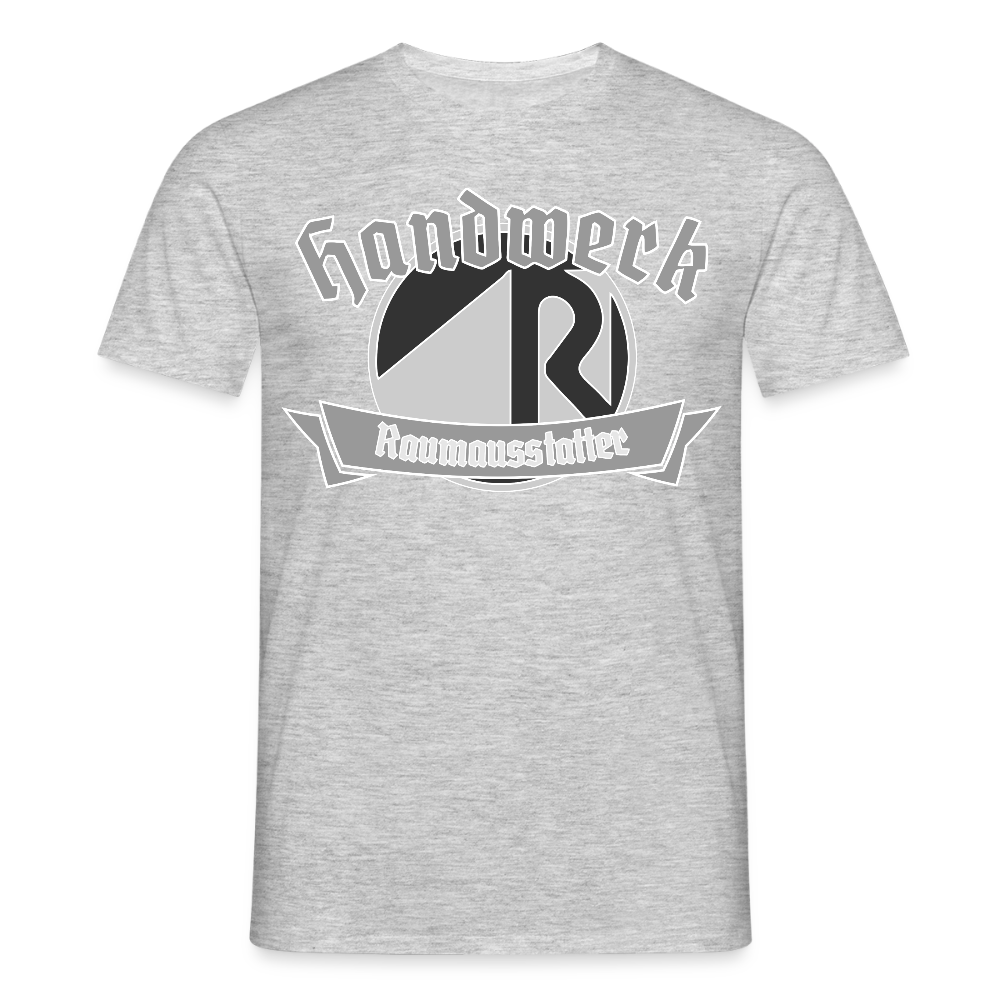 Unisex T-Shirt "Raumausstatter" Grau meliert Männer T-Shirt