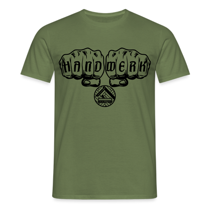 Unisex T-Shirt "Parkettleger" Militärgrün Männer T-Shirt
