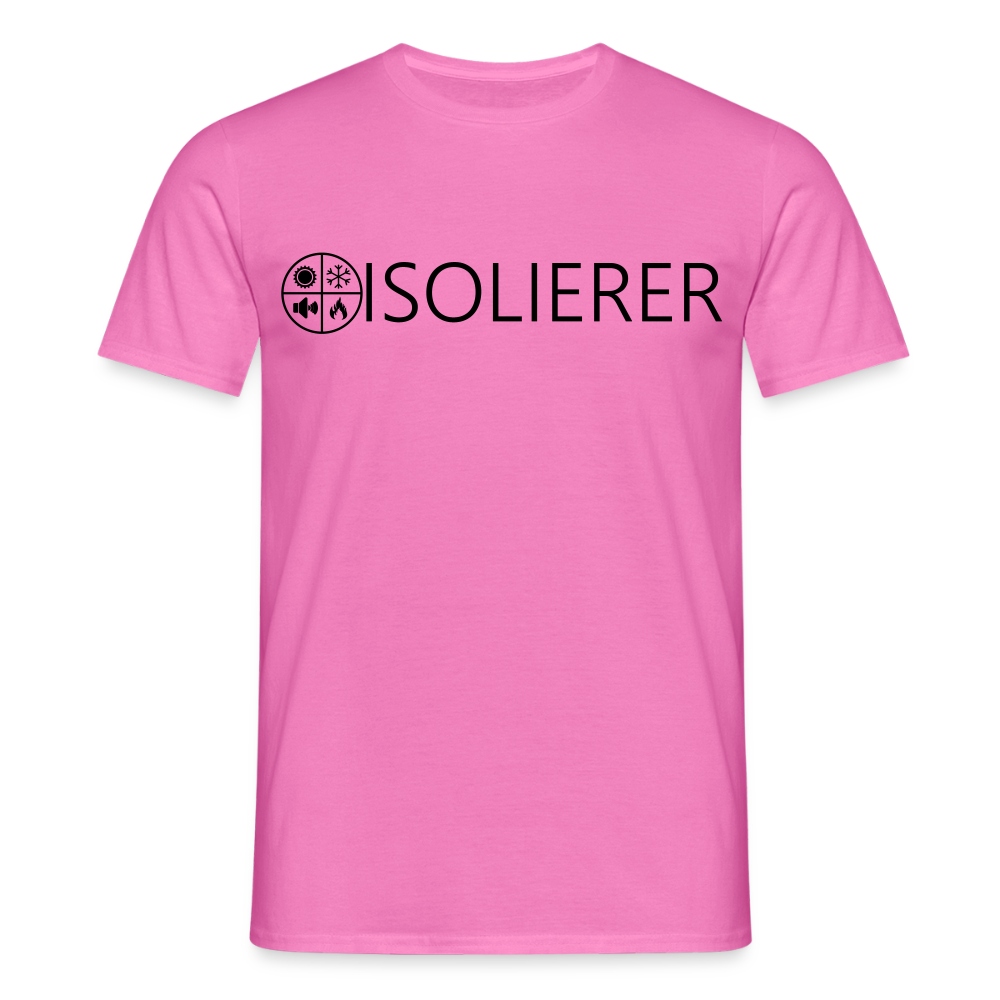 Unisex T-Shirt "Isolierer" Pink Männer T-Shirt