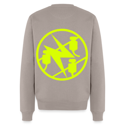 Unisex Premium Pullover "Elektriker" neongelb Männer Premium Pullover