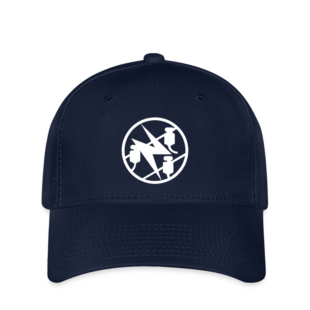 Flexfit Cap "Elektriker" Navy Flexfit Cap