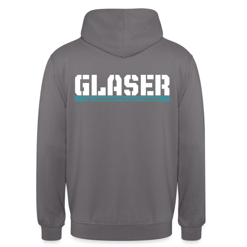 Unisex Hoodie HW-300 | MACHER "Glaser" Mittelgrau Unisex Hoodie {{ color }}