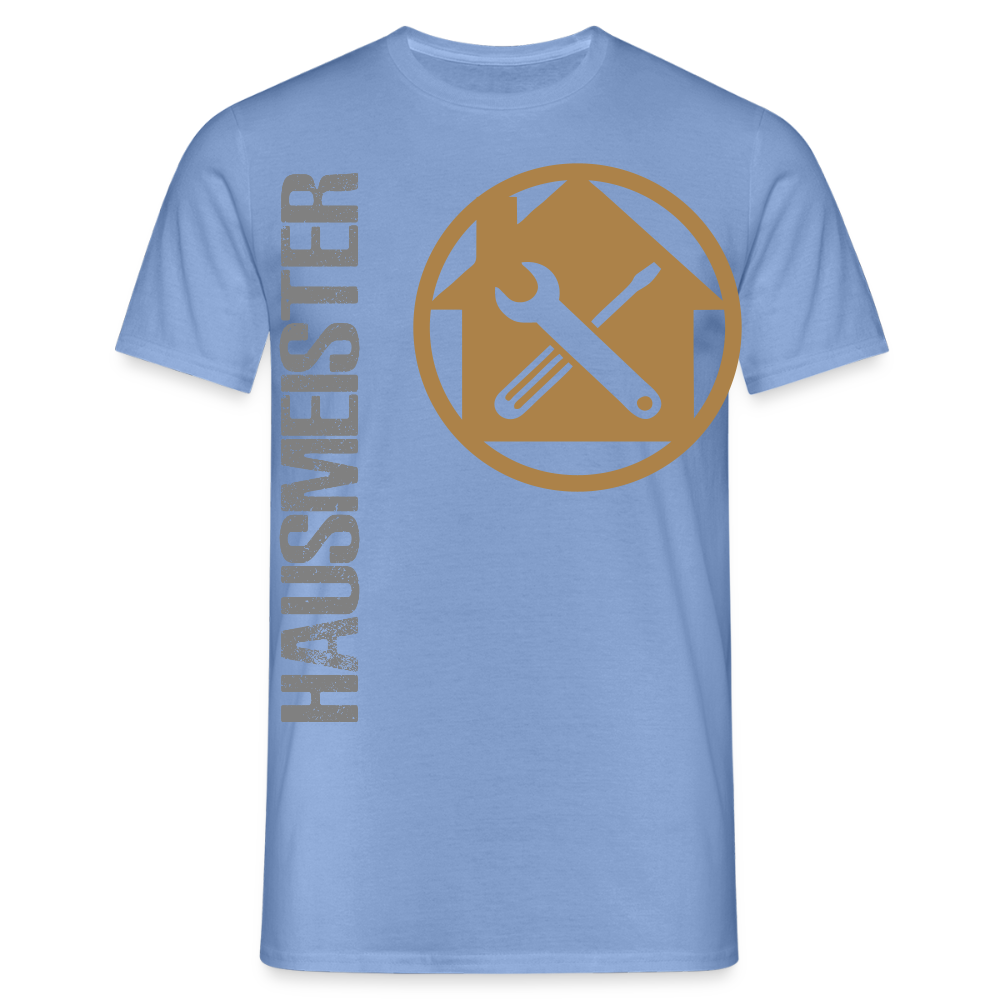 Unisex T-Shirt "Hausmeister" carolina blue Männer T-Shirt