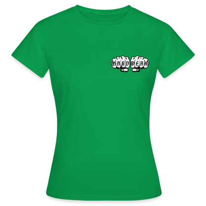 Frauen T-Shirt "Drechsler" (beidseitig bedruckt) - Kelly Green