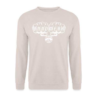 Unisex Pullover "Strassenbauer" Sand Unisex Pullover