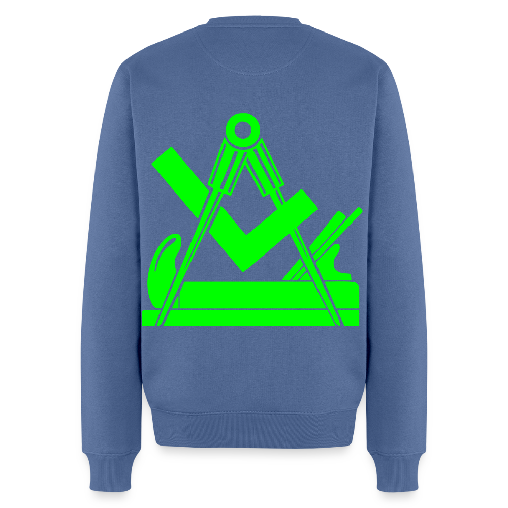 Unisex Premium Pullover "Tischler" neongrün Männer Premium Pullover