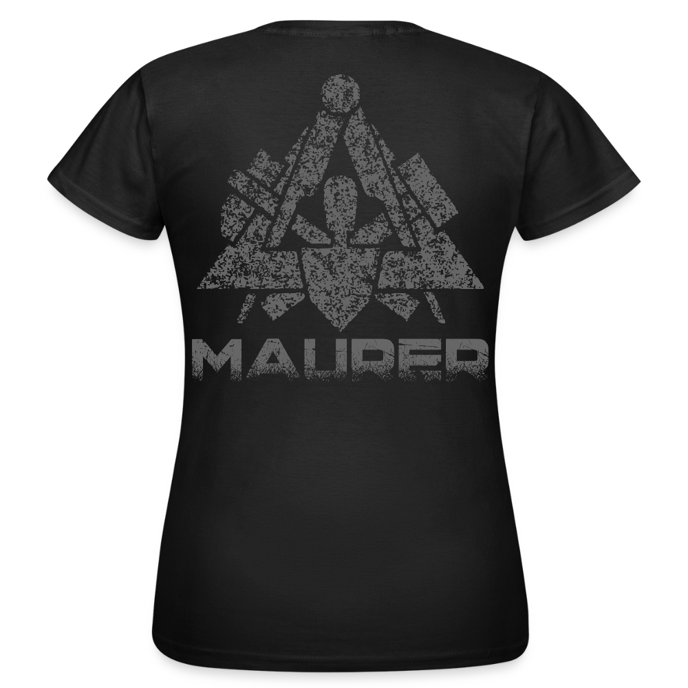 Frauen T-Shirt "Maurer" Schwarz Frauen T-Shirt