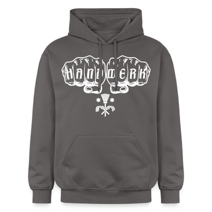 Gildan Unisex Softstyle® "Schornsteinfeger" Dunkelgrau Gildan Unisex Softstyle® Midweight Hoodie