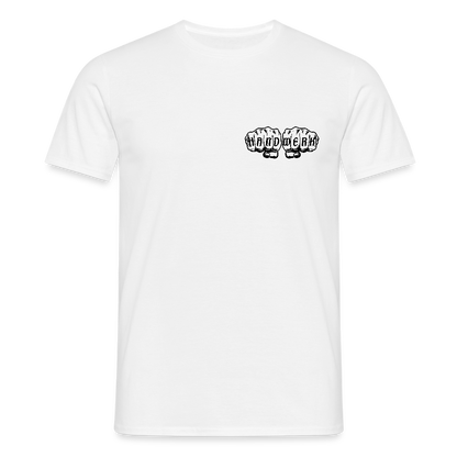 Unisex T-Shirt "Drechsler" (beidseitig bedruckt) - Weiß