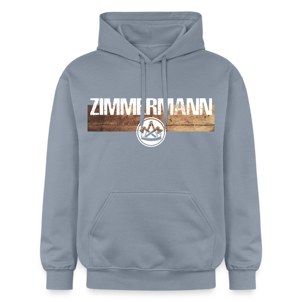 Gildan Unisex Softstyle® "Zimmermann" Blau Gildan Unisex Softstyle® Midweight Hoodie