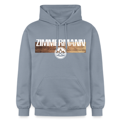 Gildan Unisex Softstyle® "Zimmermann" Blau Gildan Unisex Softstyle® Midweight Hoodie