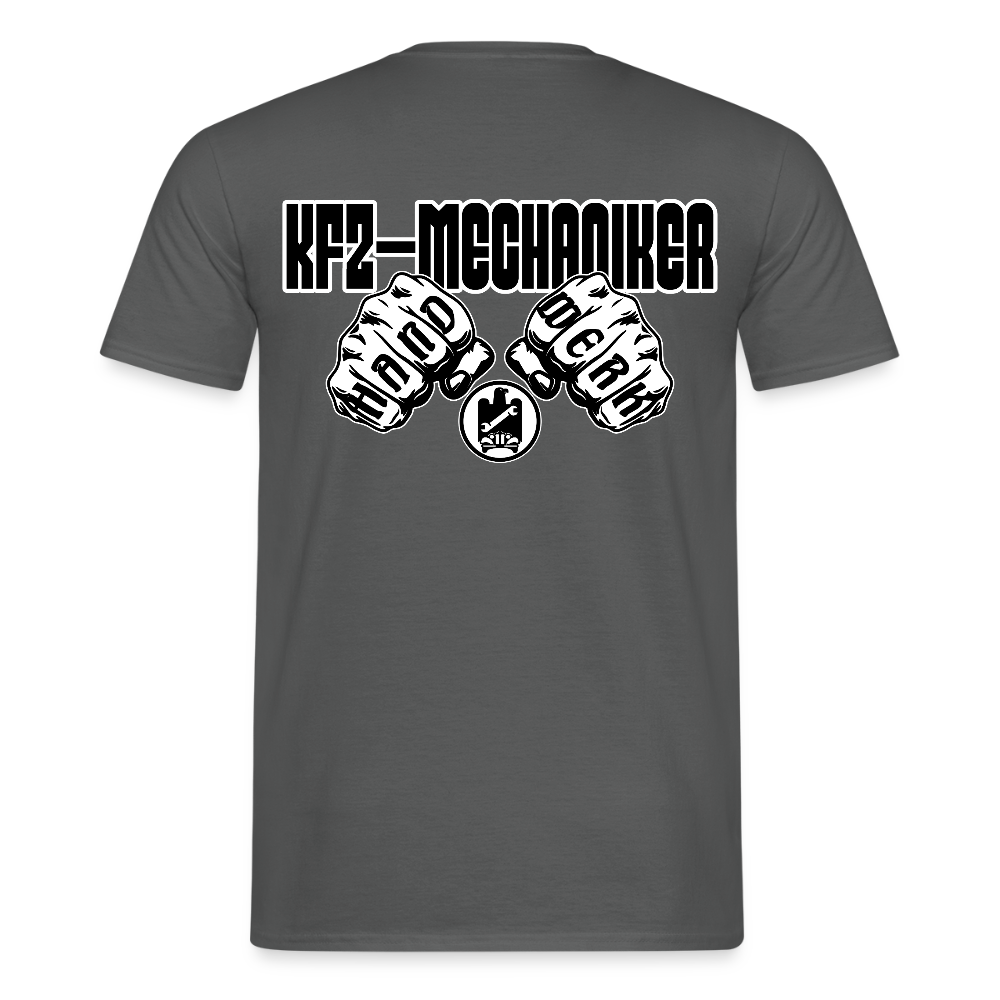 Unisex T-Shirt "Mechaniker" Anthrazit Männer T-Shirt
