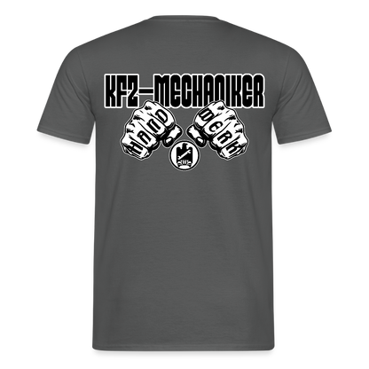 Unisex T-Shirt "Mechaniker" Anthrazit Männer T-Shirt