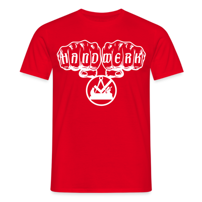 Unisex T-Shirt "Schreiner" Rot Männer T-Shirt