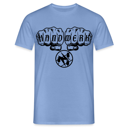 Unisex T-Shirt "Elektriker" carolina blue Männer T-Shirt