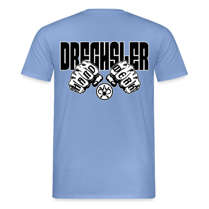 Unisex T-Shirt "Drechsler" (beidseitig bedruckt) - carolina blue