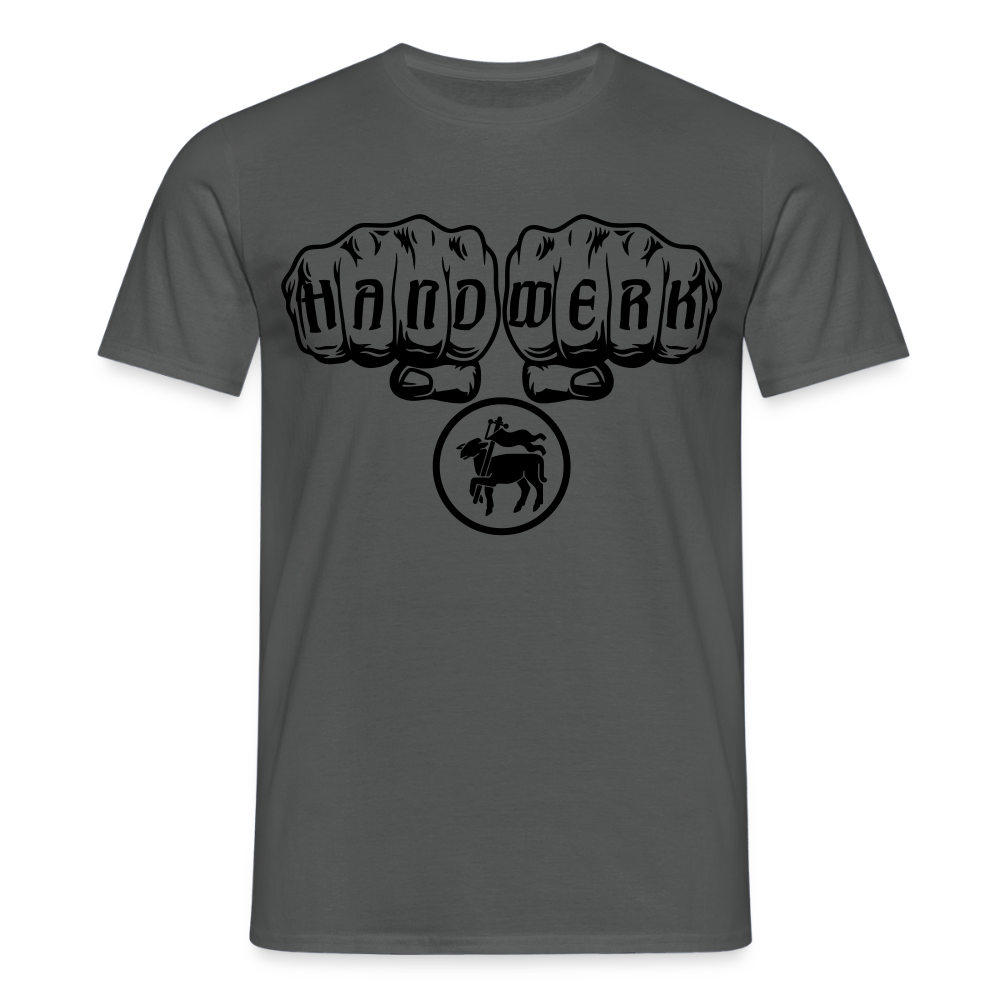 Unisex T-Shirt "Fleischer" Anthrazit Männer T-Shirt